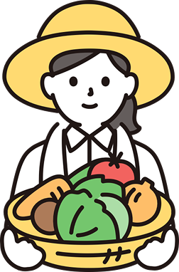 農家のイラスト
